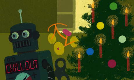 oliver burkeman christmas illo