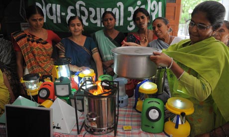 Solar lanterns and clean cooking stoves 