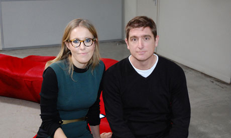 Ksenia Sobchak and Marcel Theroux