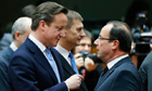David Cameron and Francois Hollande