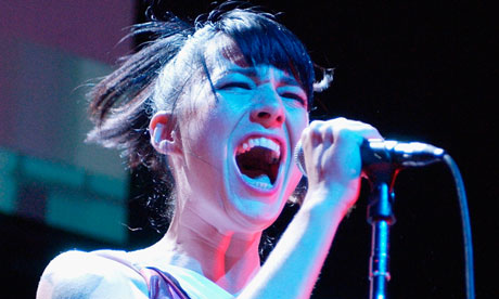 Riot Grrrl revolutionary Kathleen Hanna.
