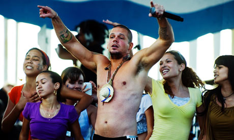 Reggaeon singer Rene Perez Residente
