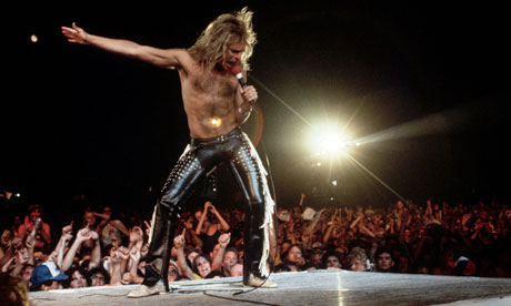 David Lee Roth Singing