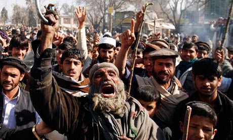 阿富汗民众持续抗议美军焚烧古兰经