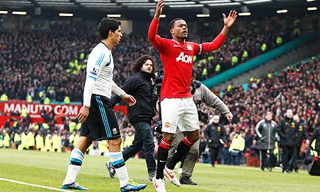 Patrice Evra Luis suarez