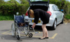 Wheelchair parking place 003 Comment is free readers on … negative attitudes towards disability | The peoples panel
