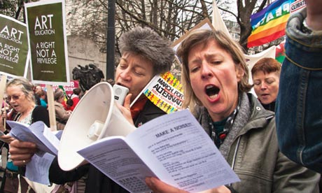 AIR artists at March for the Alternative