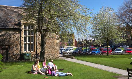 Students at Durham university