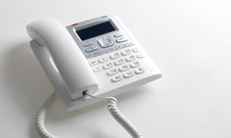 Don't give out secure information on the phone.