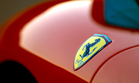 Pony Logo on 2006 Ferrari F430 Spider