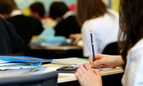 School maths class