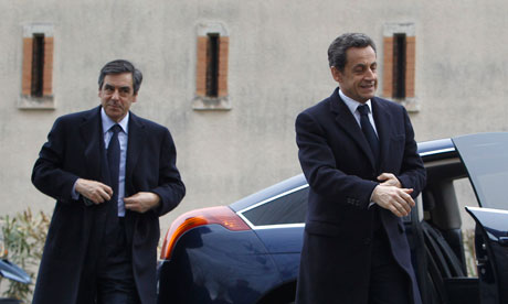 Nicolas Sarkozy and Francois Fillon