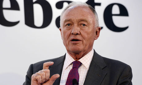 Ken Livingstone during the Evening Standard mayoral debate in London