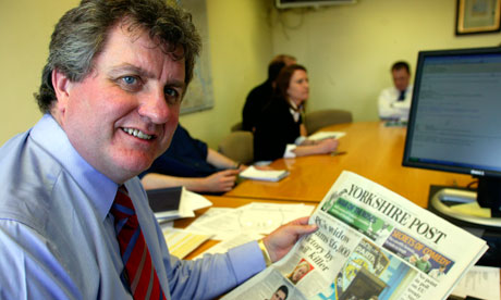 Peter Charlton, editor of the Yorkshire Post