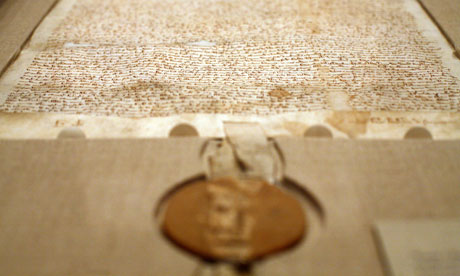 Rare Copy Of Magna Carta