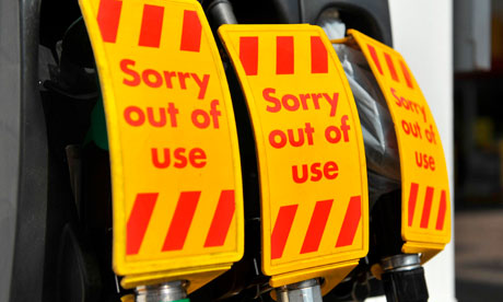 Tanker drivers strike