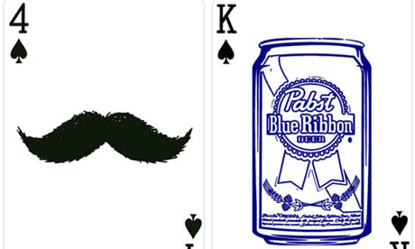 Hipster playing cards