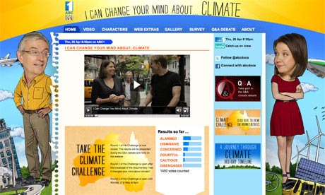 Australian TV skews climate change data