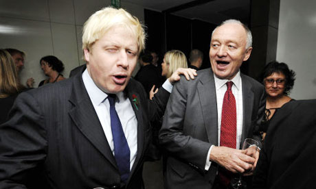 Boris Johnson and Ken Livingstone in happier times.