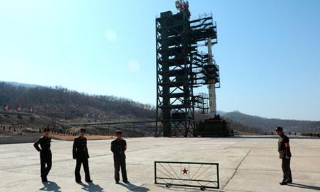 NORTH KOREA moves rocket into position for launch | World news ...