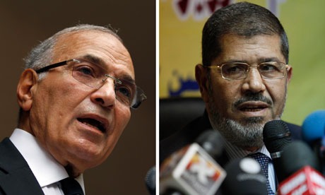 Ahmed Shafiq, Mohammed Morsi