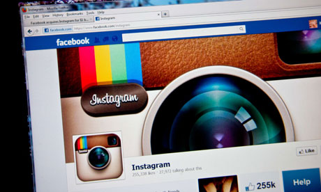 Instagram fan page on Facebook 