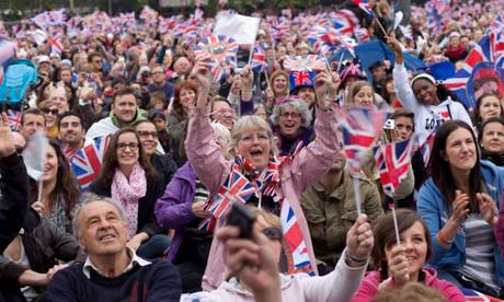 Celebrating the royal wedding, April 2011
