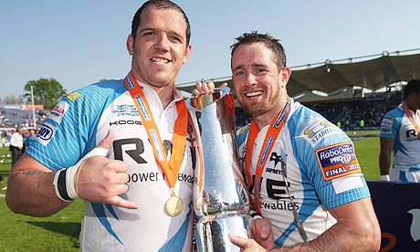 Paul James and Shane Williams