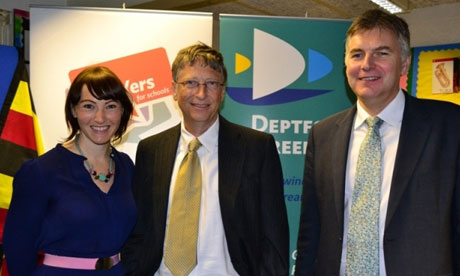 Keey Wilson, Bill Gates and Peter Campling