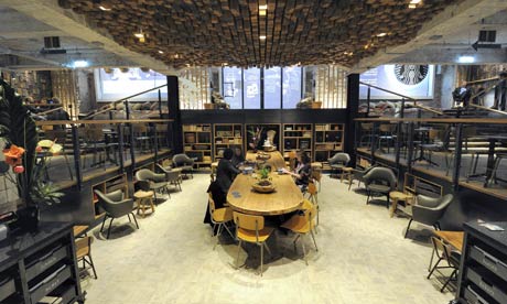 Starbucks concept store in Amsterdam 