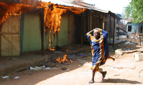 Nigerian churches mauled by gunmen in addition to suicide bomber