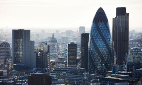 London's financial district