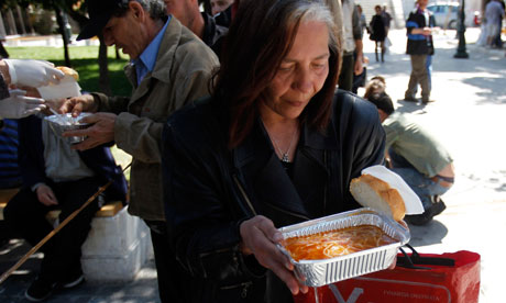 soup kitchen in Athens