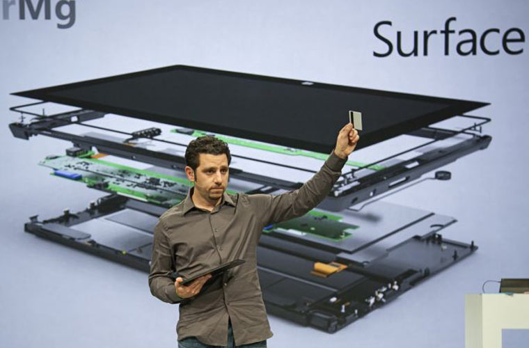 Panos Panay, general manager of the Microsoft Surface