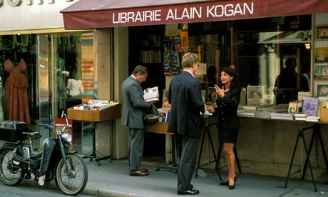 A bookshop in Paris