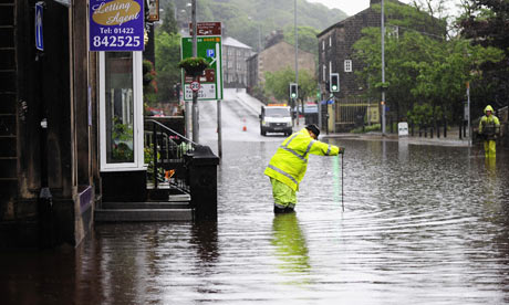 Floods hit northern England