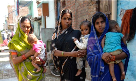 Women in Bawana, Delhi