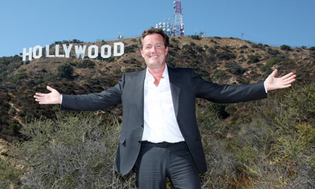 Piers Morgan in the Hollywood hills 