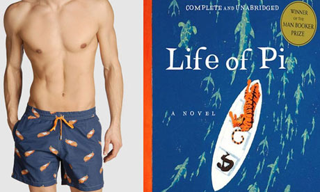 The Life of Pi swimming trunks