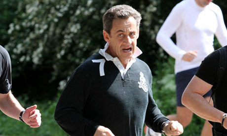 Nicolas Sarkozy's last day as President, Paris, France - 12 May 2012