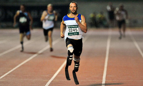 Oscar Pistorius … 'I remembered everything I had done to be there on that start line.'