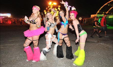 Dancers at last year's Electric Daisy Carnival.