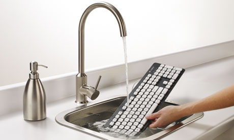 A washable keyboard … clean freaks rejoice!