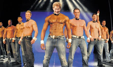 If Harry joined the Chippendales