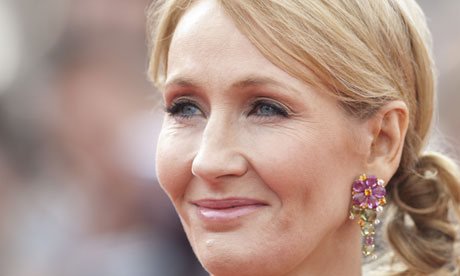 JK Rowling … moving into adult fiction.