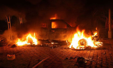 S consulate compound in Benghazi attacked