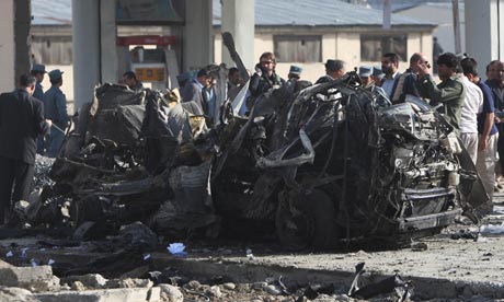 Suicide car bombing Kabul