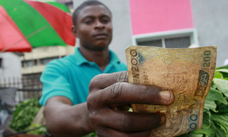 Nigerian naira note
