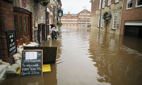 Major Flooding Affects Northern England
