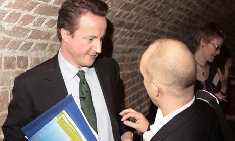 David Cameron with his adviser former Steve Hilton